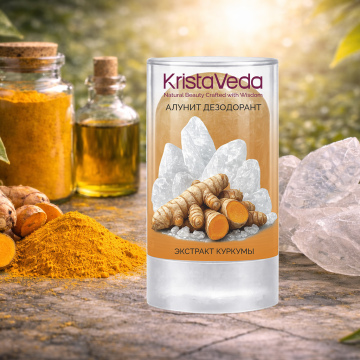 АЛУНИТ ДЕЗОДОРАНТ Куркума KRISTAVEDA