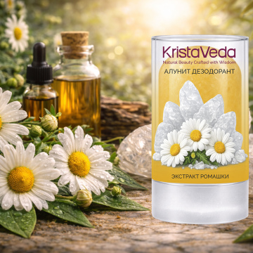 АЛУНИТ ДЕЗОДОРАНТ Ромашка KRISTAVEDA