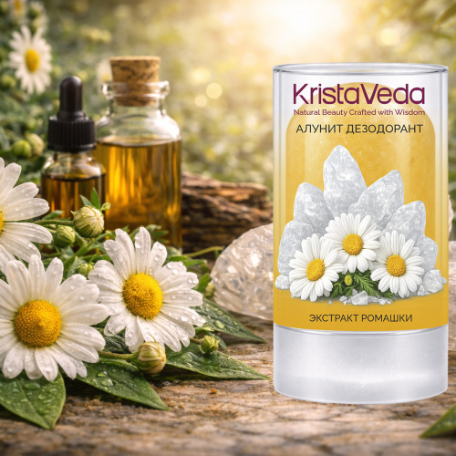 АЛУНИТ ДЕЗОДОРАНТ Ромашка KRISTAVEDA