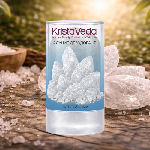 АЛУНИТ ДЕЗОДОРАНТ  Натуральный KRISTAVEDA